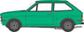(OO) フォード フィエスタ Mk1 ジェダグリーン (鉄道模型)