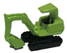 Small Size Power Shovel (Green) (Model Train)