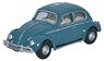 (OO) VW Beetle Gulf Blue (Model Train)