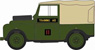 (OO) ランドローバー シリーズ 1 88 Canvas 6th Training Regiment RCT (鉄道模型)