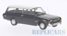 Ford Taunus 17m P3 Turnier 1960  Black/White (Diecast Car)