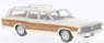 フォード LTD カントリー スクワイア 1968 ライトベージュ/ウッド (ミニカー)
