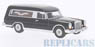 (HO) メルセデス 600 (W100) Pollmann 霊柩車 1969 ブラック (鉄道模型)