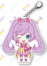 PriPara Pugyutto Acrylic Key Ring Laala Manaka (Anime Toy)