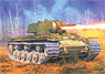 ロシア KV-8 火焔放射戦車 (プラモデル)