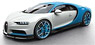 Bugatti Chiron Bugatti Light Blue Sport / Glacier (ミニカー)