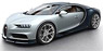 Bugatti Chiron Turquoise Carbon / Liquid Silver (ミニカー)