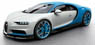 Bugatti Chiron Bugatti Light Blue Sport / Glacier (ミニカー)