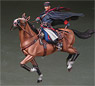 WWII Russian Cossack Cavalry w/Whip (Plastic model)
