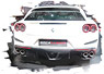 フェラーリ GTC4 Lusso ジュネーブモーターショー2016 New Bianco Italia metallic (ホワイトメタリック) (ミニカー)