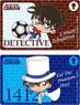 Detective Conan IC Card Sticker w/Aroma Seal 1 Conan Edogawa & Kid the Phantom Thief Set (Anime Toy)