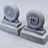 Main Undercarriage Wheel Set for TS-11 Iskra (Set of 2) (Plastic model)