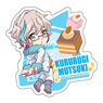 Sweets Time Collections [Acrylic Badge] I-chu Twinkle Bell Mutsuki (Anime Toy)
