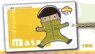 Pita! Deformed Osomatsu-san IC Card Case Jyushimatsu (Anime Toy)