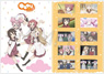 YuruYuri San Hai! A4 Sticker Goraku Club Orange (Anime Toy)