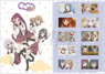 YuruYuri San Hai! A4 Sticker Student Council Purple (Anime Toy)