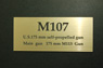 M107 (Nameplate)