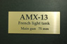 AMX-13 (Nameplate)