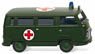 (HO) Ford FK 1000 Bus German Army (Model Train)