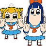 ポプテピピック コレクションラバーストラップ 9個セット (キャラクターグッズ)