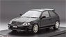 Honda Civic TypeR (EK9) CarbonBonnet (CustomColorVersion) Starlight Black Pearl (Diecast Car)