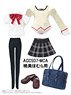[Puella Magi Madoka Magica The Movie] Mitakihara School Uniform Set No.02 for Homura Akemi (Fashion Doll)