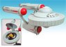 Star Trek TOS USS Enterprise NCC-1701 w/Kirk Minimates Deformed Version (Completed)