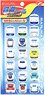 Railway Seal Collection Shinkansen Face Sticker (Railway Related Items)