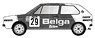 Golf Gti `Belga` #29 European Rally Championship 1984 (デカール)