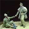 WWII LRDG 将校＆捕虜セット 1941-43 (2体セット) (プラモデル)