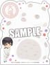 Hetalia The World Twinkle Die-cut Sticky [Japan] Mogumogu Ver. (Anime Toy)