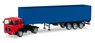 (HO) Herpa MiniKit: MAN F8 Box Semitrailer (Model Train)