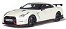 Nissan GT-R Nismo (R35) (Brilliant White Pearl) (Diecast Car)