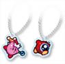 Kirby`s Dream Land Acrylic Key Beam Kirby & Waddle Doo (Anime Toy)