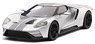 Ford GT Chicago Autoshow Silver (Diecast Car)