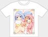 Is the Order a Rabbit?? Cocoa & Chino Usamimi Dry Mesh T-shirt M (Anime Toy)