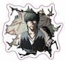 Gin Tama Wall Decoration Sticker Toshiro Hijikata (Anime Toy)