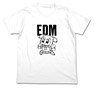 ポプテピピック EDM Tシャツ WHITE S (キャラクターグッズ)