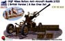 UK Bofors 40mm AA-Gun British Army Type + AA-Gun Crew (Plastic model)