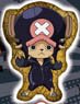 One Piece Film Gold Chopper Mochitto Die-cut Cushion (Decisive Battle Ver) (Anime Toy)