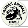 Gasmas Animals Team-E High Luminescence Smartphone Sticker A (Anime Toy)