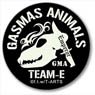 Gasmas Animals Team-E High Luminescence Smartphone Sticker B (Anime Toy)