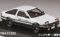 トヨタ スプリンタートレノ AE86 GT APEX 頭文字D Vol.1-10 藤原拓海 (ミニカー)