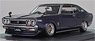 Nissan Laurel 2000SGX (C130) Dark Purple (ミニカー)