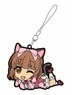And You Thought There is Never a Girl Online? Gororin Rubber Strap Nekohime (Anime Toy)