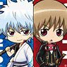 Square Can Badge Gin Tama (Set of 10) (Anime Toy)