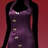 Super Duck 1/6 Cheongsam Dress Set Purple (Fashion Doll)