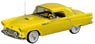 1955 フォード サンダーバード 2ドア クーペ (ゴールデンロッドイエロー) (ミニカー)