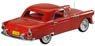 1955 フォード サンダーバード 2ドア クーペ (トーチレッド) (ミニカー)