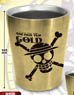 One Piece Film Gold Vacuum Stainless Tumbler (Jolly Roger) (Anime Toy)